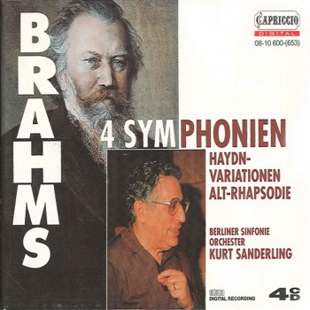 Johannes Brahms feat. Deutsches Symphonie-Orchester Berlin & Kurt Sanderling Symphony No. 2 in D Major, Op. 73: IV. Allegro con spirito