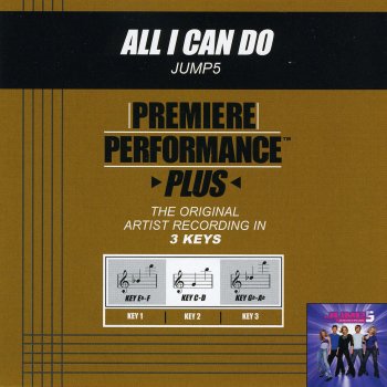 Jump5 All I Can Do (Performance Track In Key of E Flat/F With Background Vocals)