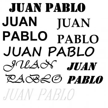 Juan Pablo Juan Pablo