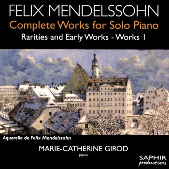 Felix Mendelssohn feat. Marie-Catherine Girod Piano Sonata in E Minor, MWV U19: I. Introduzione. Adagio allegro