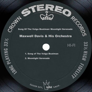 Maxwell Davis & His Orchestra Moonlight Serenade