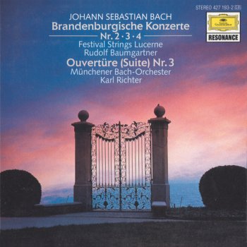 Johann Sebastian Bach, Festival Strings Lucerne, Rudolf Baumgartner, Christa Zecherle, Gerhart Hetzel, Ulrich Koch, Martin Fischer, Hansjürgen Schmidt, Claude Starck, Konrad Häsler, Werner Eugster, Hermann Voerkel & Eduard Kaufmann Brandenburg Concerto No.3 in G, BWV 1048: 1. (without tempo indication)