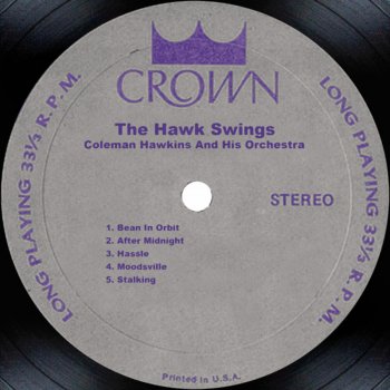 Coleman Hawkins and His Orchestra Stalking