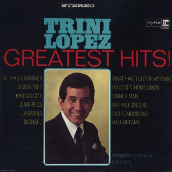 Trini Lopez Hall Of Fame