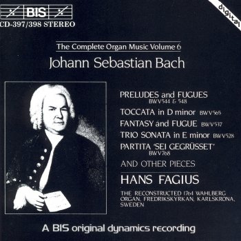 Johann Sebastian Bach feat. Hans Fagius Trio in G Major, BWV 1027a