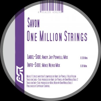 Savon One Million Strings (Andy Jay Powell Radio Edit)