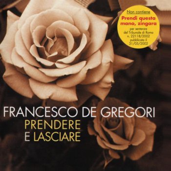 Francesco De Gregori Battere e levare