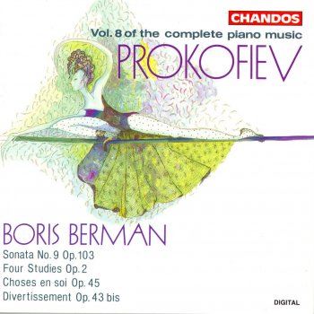 Boris Berman Piano Sonata No. 9 In C Major, Op. 103: I. Allegretto