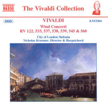 Antonio Vivaldi, Christopher Hooker, Joanna Graham, City of London Sinfonia & Nicholas Kraemer Concerto for Oboe and Bassoon in G Major, RV 545: I. Andante molto