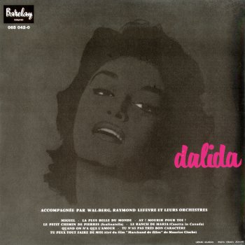 Dalida Tu n'as pas très bon caractère