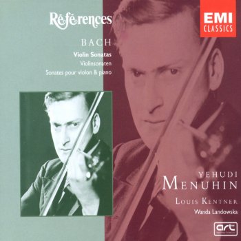 Yehudi Menuhin Son Vl Pn N2 La Maj Bwv1015/Presto (4eme Mvt)Remas