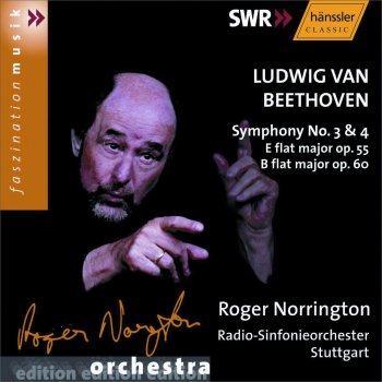 Исполнитель Sir Roger Norrington, альбом ベートーヴェン: 交響曲第3番「英雄」 第4番