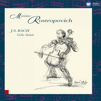 Mstislav Rostropovich 6 Suites (Sonatas) for Cello BWV1007-12, Suite No.5 in C minor, BWV1011: Gavotte II