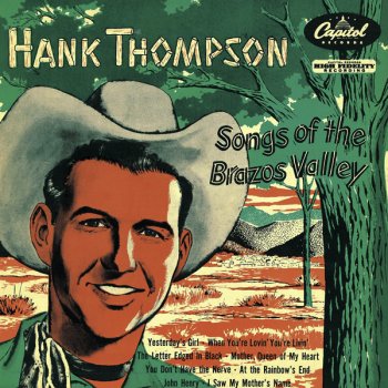 Hank Thompson Letter Edged in Black