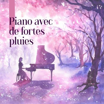 Ensemble de Musique Zen Relaxante Piano avec pluie