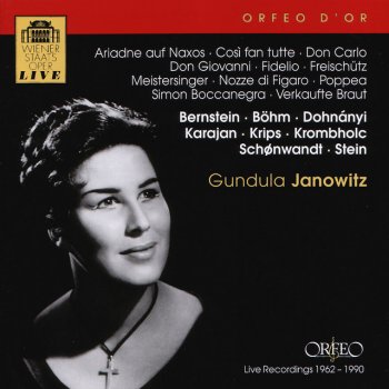 Исполнитель Gundula Janowitz, альбом Wiener Staatsoper Live: Gundula Janowitz