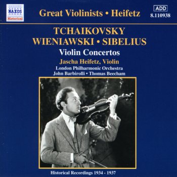 Henryk Wieniawski, Jascha Heifetz, London Philharmonic Orchestra & Sir John Barbirolli Violin Concerto No. 2 in D Minor, Op. 22: II. Romance: Andante non troppo