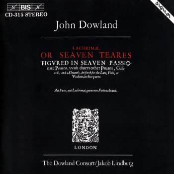 John Dowland Lachrimæ, or Seaven Teares: M. Bucton his Galiard