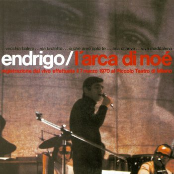 Sergio Endrigo Anch'io Ti Ricorderò (Live)