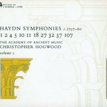 Academy of Ancient Music feat. Christopher Hogwood Symphony in D, H.I, No. 10: III. Finale - Presto