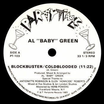 Al Baby Green Coldblooded