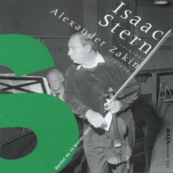 Исполнитель Isaac Stern, альбом Concert à la Salle Gaveau à Paris