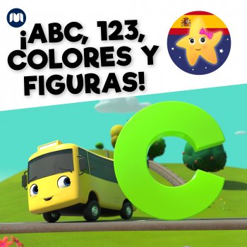 Little Baby Bum Rima Niños Amigos La Familia Dedo de Colores