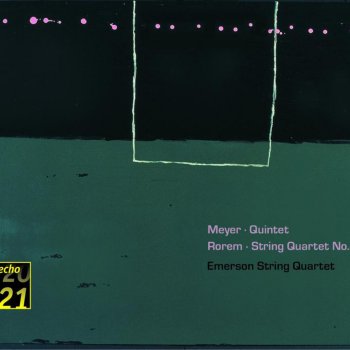 Исполнитель Emerson String Quartet feat. Edgar Meyer, альбом Meyer: Quintet & Rorem: Quartet