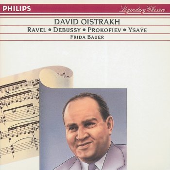 David Oistrakh feat. Frida Bauer Sonata for Violin and Piano in G Minor: III. Finale (Très animé)