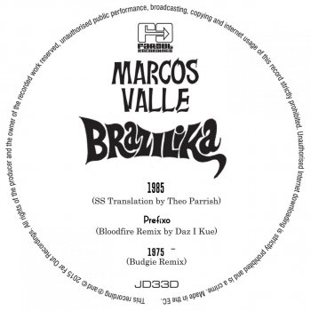 Marcos Valle 1975 (Budgie Remix)