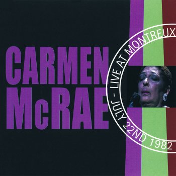 Carmen McRae Do Nothing Till You Hear From Me