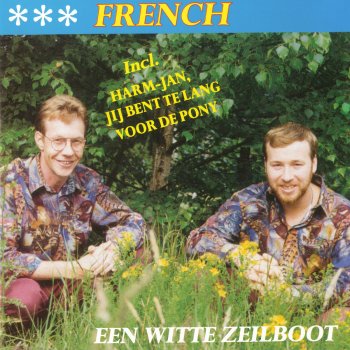 French Een witte zeilboot