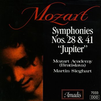 Martin Sieghart feat. Bratislava Mozart Academy Symphony No. 41 in C major, K. 551, "Jupiter": I. Allegro vivace